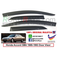 Honda Accord SM4 ( 4th Gen ) 1989–1993 AG Door Visor Air Press Wind Deflector (Small 7cm Width)